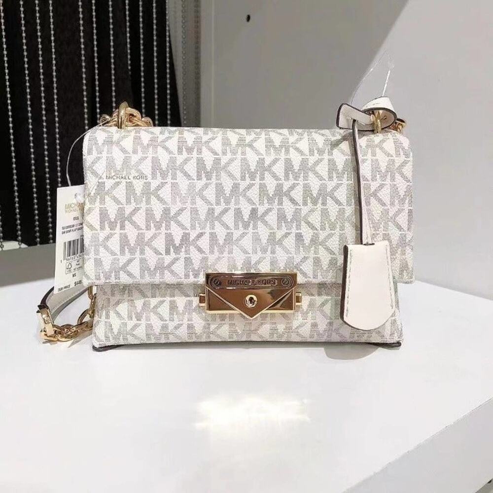 Michael Kors 35F2G0EC5B CECE EXTRA SMALL LEATHER CROSSBODY IN LT CRM MULTI
